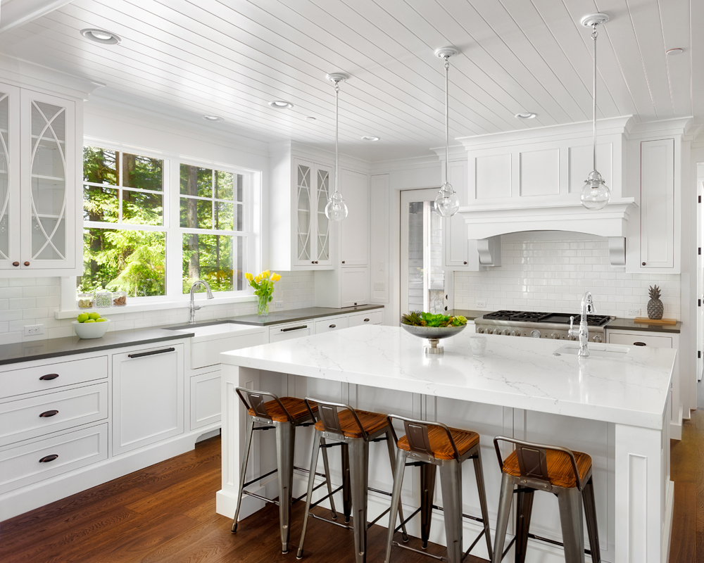 White Kitchen Design Design Remodeling & Restoration Services in NJ